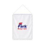 Custom Printed Rectangular Pennant Flag