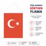 Turkish Flag Rectangular Pennant - Image 4
