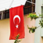Türkische Flagge (Alpaka-Gewebe) – Bild 2