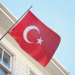 Türkische Flagge (Alpaka-Gewebe) – Bild 3