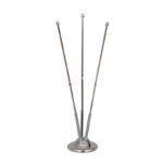 Triple Desk Flag Pole